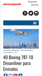 Mobile Screenshot of aeroespacio.com.ar